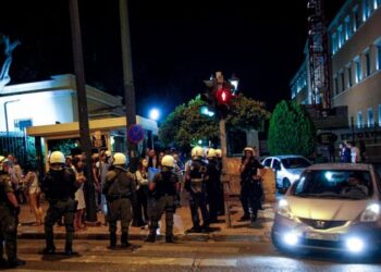 αστυνομια διαδηλωσεις επεισοδια