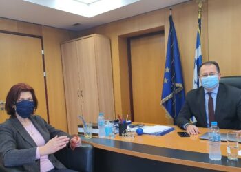 πουργό Ψηφιακής Διακυβέρνησης κ. Γιώργο Στύλιο η Βουλευτής Ν. Κοζάνης Παρασκευή Βρυζίδου