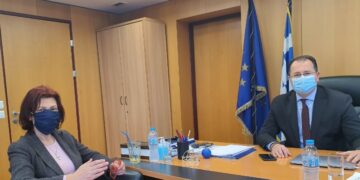 πουργό Ψηφιακής Διακυβέρνησης κ. Γιώργο Στύλιο η Βουλευτής Ν. Κοζάνης Παρασκευή Βρυζίδου