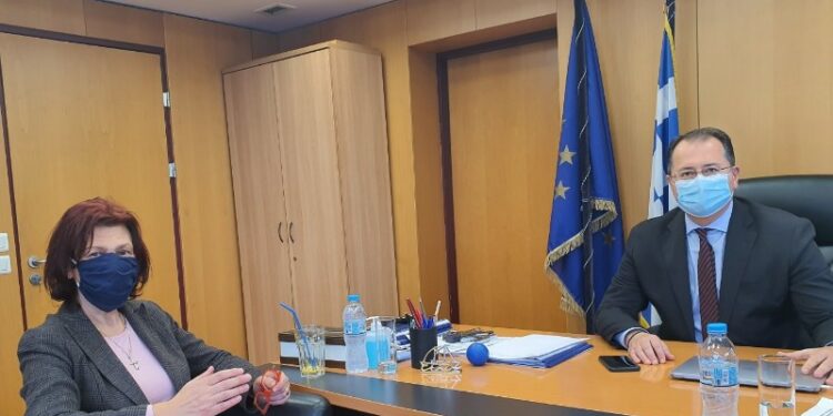 πουργό Ψηφιακής Διακυβέρνησης κ. Γιώργο Στύλιο η Βουλευτής Ν. Κοζάνης Παρασκευή Βρυζίδου