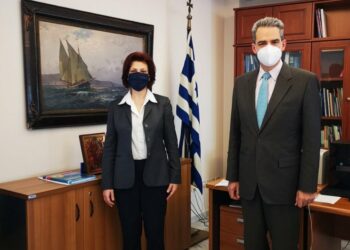 Συνάντηση Π. Βρυζίδου με τον Υφυπουργό Παιδείας κ. Α. Συρίγο