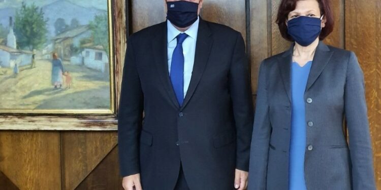 Τον Υπουργό Εσωτερικών κ. Μάκη Βορίδη συνάντησε η Βουλευτής Ν. Κοζάνης Παρασκευή Βρυζίδου