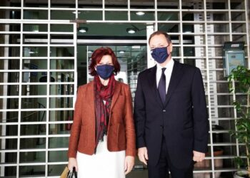 Τον Υπουργό Αγροτικής Ανάπτυξης κ. Σπήλιο Λιβανό συνάντησε η Βουλευτής Ν. Κοζάνης Παρασκευή Βρυζίδου