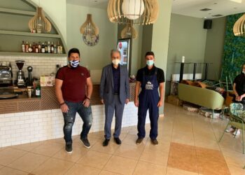 Βουλευτής Ν. Κοζάνης κ. Γιώργος Αμανατίδης επισκέφτηκε την Ακρινή