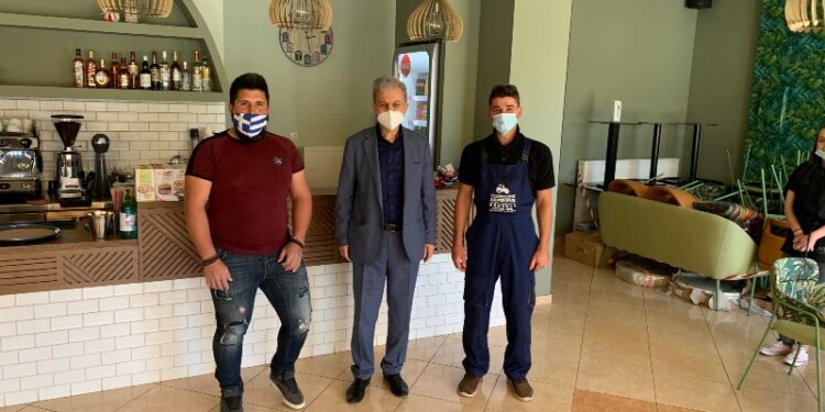 Βουλευτής Ν. Κοζάνης κ. Γιώργος Αμανατίδης επισκέφτηκε την Ακρινή