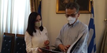 Συνάντηση του Δημάρχου Κοζάνης Λάζαρου Μαλούτα με την Πρέσβη της Βοσνίας – Ερζεγοβίνης Milica Ristovic Krstic