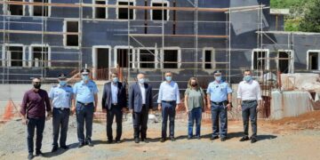 Τα υπό κατασκευή Αστυνομικά Μέγαρα Καστοριάς και Γρεβενών επισκέφθηκε ο Γ.Γ. του Υπουργείου Προστασίας του Πολίτη Κωνσταντίνος Τσουβάλας