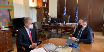 Συνάντηση Αμανατίδης με Πέτσα