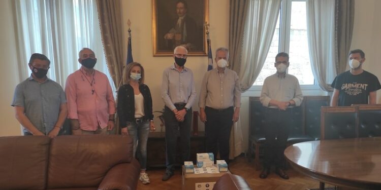 AHEPA Κοζάνης: Δωρεά 2.000 μασκών στο Δήμο Κοζάνης
