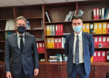 Συναντήσεις του Στάθη Κωνσταντινίδη με τους ΓΓ Δημοσίων Επενδύσεων και ΕΣΠΑ, Δημήτρη Σκάλκο και Ιδιωτικών Επενδύσεων και ΣΔΙΤ, Ορέστη Καβαλάκη