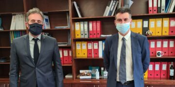 Συναντήσεις του Στάθη Κωνσταντινίδη με τους ΓΓ Δημοσίων Επενδύσεων και ΕΣΠΑ, Δημήτρη Σκάλκο και Ιδιωτικών Επενδύσεων και ΣΔΙΤ, Ορέστη Καβαλάκη