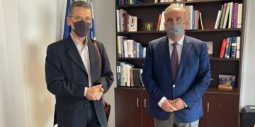 Δήμος Κοζάνης: Συνάντηση Λ. Μαλούτα – Ν. Παπαθανάση για τα έργα ΣΔΙΤ