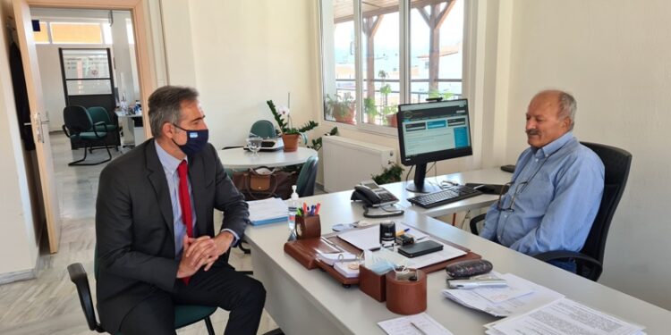 Επίσκεψη στον ΟΑΕΔ Κοζάνης