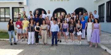 Η τελετή αποφοίτησης στο ΓΕΛ