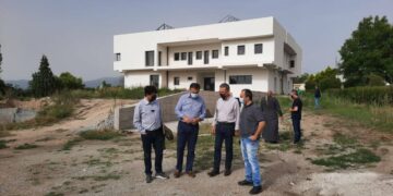 Επίσκεψη κλιμακίου της Περιφερειακής Αρχής με επικεφαλής τον Περιφερειάρχη Γιώργο Κασαπίδη, σε  έργα της Π.Ε. Κοζάνης