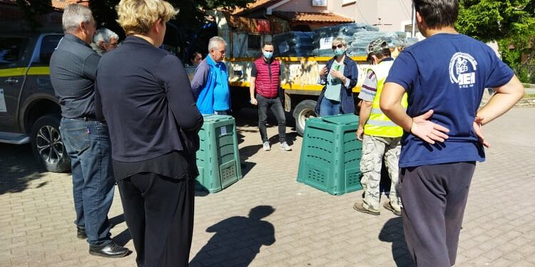 Εκδηλώσεις για την παραλαβή κάδων οικιακής κομποστοποίησης στις Κοινότητες Βαρικού, Λεχόβου και Λεβαίας του Δήμου Αμυνταίου