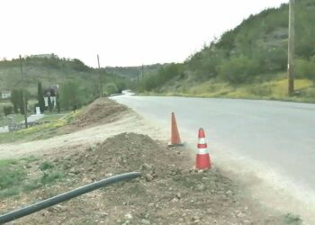 Εγκατάσταση νέου κεντρικού αγωγού υδροδότησης της περιοχής Μπάρας Σιάτιστας