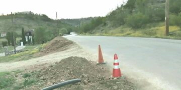 Εγκατάσταση νέου κεντρικού αγωγού υδροδότησης της περιοχής Μπάρας Σιάτιστας