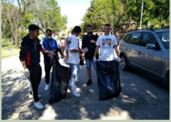 Καθαρισμός χώρου Αγίου Γεωργίου από το ΕΠΑ.Λ Σιάτιστας