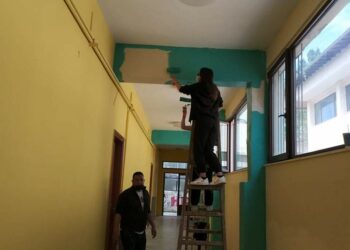 ΕΠΑΛ ΣΙΆΤΙΣΤΑΣ .Εβαψαν τοίχους