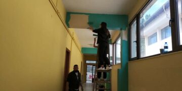 ΕΠΑΛ ΣΙΆΤΙΣΤΑΣ .Εβαψαν τοίχους