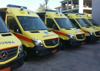 εκαβ δυτικης μακεδονιας, ασθενοφορο