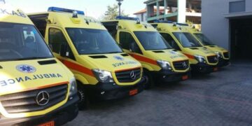 εκαβ δυτικης μακεδονιας, ασθενοφορο