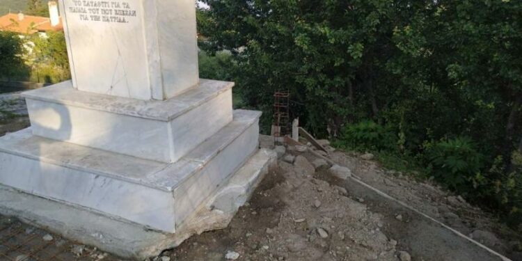 Καταγγελία για το μνημείο στο Καταφύγι
