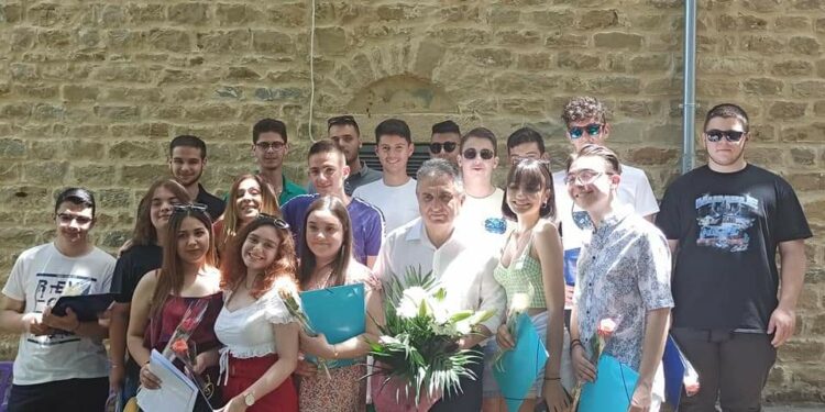 Η Αποφοίτηση στο Γυμνάσιο Λύκειο Τσοτυλίου