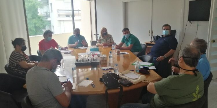 Συνάντηση εκπροσώπων της Διοίκησης του ΤΕΕ/ΤΔΜ με εκπροσώπους του κόμματος των Πρασίνων»