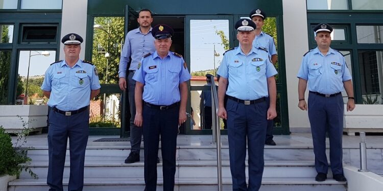 Συνάντηση υπηρεσιακών παραγόντων της Αλβανικής Αστυνομίας με το Γενικό Περιφερειακό Αστυνομικό Διευθυντή Δυτικής Μακεδονίας
