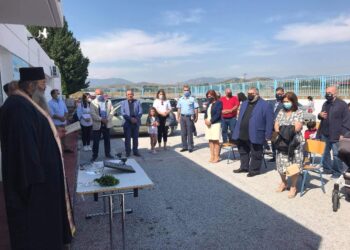 Η Παρασκευή Βρυζίδου στο Αγιασμό σχολικών μονάδων της Πτολεμαΐδας