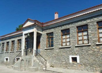 Εργασίες στο πρώην Δημοτικό σχολείο Δρυοβούνου
