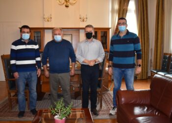 Συνάντηση δημάρχου Κοζάνης με αντιπεριφερειάρχη Δημόσιας Υγείας