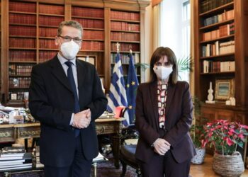 Συνάντηση με την Πρόεδρο της Δημοκρατίας