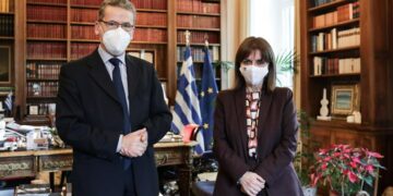 Συνάντηση με την Πρόεδρο της Δημοκρατίας