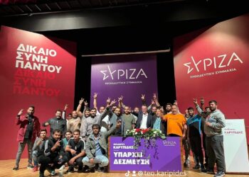 Θεόδωρος Καρυπίδης.  Πολιτική ομιλία στην Κοζάνη – «Στις 21 Μαΐου θα νικήσει ο λαός»