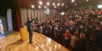 Στη Σιάτιστα μίλησε ο Στάθης Κωνσταντινίδης.  Βίντεο