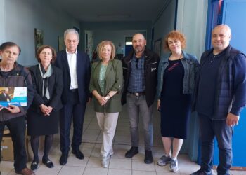 Γιώργος Αμανατίδης – Εξοπλισμός για το Δημοτικό Σχολείο, την Κοινότητα και την Εκκλησία της Ασβεστόπετρας