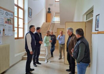 Σε εξέλιξη βρίσκονται οι εργασίες του έργου για την ενεργειακή αναβάθμιση του Δημοτικού Σχολείου Τσοτυλίου προϋπολογισμού 747.000 ευρώ. Φωτογραφίες