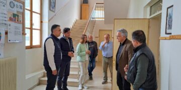 Σε εξέλιξη βρίσκονται οι εργασίες του έργου για την ενεργειακή αναβάθμιση του Δημοτικού Σχολείου Τσοτυλίου προϋπολογισμού 747.000 ευρώ. Φωτογραφίες