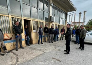 Ο Σωκράτης Βατάλης στη ΔΕΥΑ Κοζάνης: «Το σχέδιο Μητσοτάκη για την περιοχή απειλεί τη λειτουργία της Τηλεθέρμανσης- Δημόσιο αγαθό το νερό»