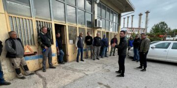 Ο Σωκράτης Βατάλης στη ΔΕΥΑ Κοζάνης: «Το σχέδιο Μητσοτάκη για την περιοχή απειλεί τη λειτουργία της Τηλεθέρμανσης- Δημόσιο αγαθό το νερό»