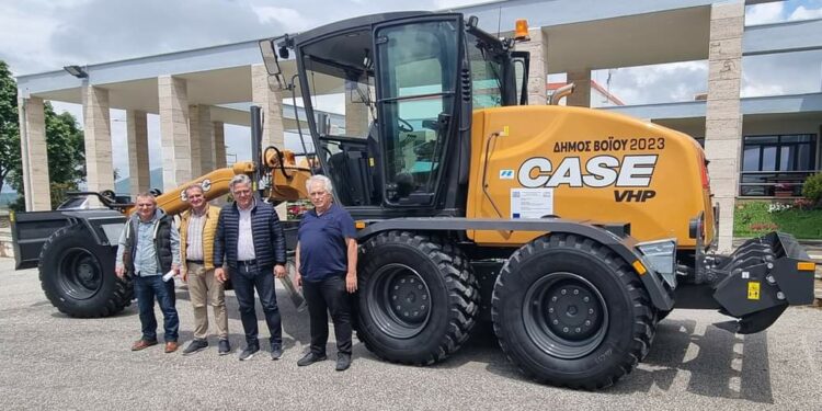 Δήμος Βοΐου: Στη μάχη της αγροτικής οδοποιίας επιστρατεύεται ένα νέο grader.