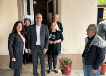 Επίσκεψη του Στάθη Κωνσταντινίδη σε χωριά του Ελλησπόντου