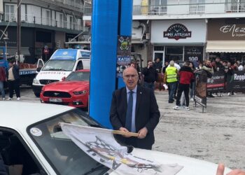 Στην 24η Δεξιοτεχνία Αυτοκινήτου Πτολεμαΐδας, που διοργανώνει η Αυτοκινητιστική Λέσχη Πτολεμαΐδας ο Υφυπουργός Μεταφορών και Υποψήφιος Βουλευτής Ν. Κοζάνης Μιχάλης Παπαδόπουλος