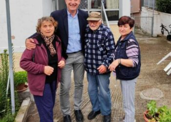 Περιοδεία  του Στάθη Κωνσταντινίδη στα χωριά Πετρανά, Χαραυγή, Κοίλα, Μαυροδένδρι και Ποντοκώμη