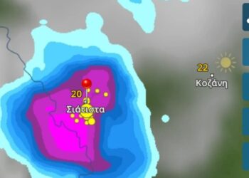 Σιάτιστα: Καταστροφές από κεραυνούς το μεσημέρι της Πέμπτης