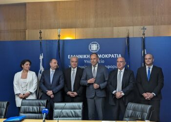 Δηλώσεις του Μιχάλη Παπαδόπουλου στην τελετή παράδοσης – παραλαβής στο Υπουργείο Υποδομών και Μεταφορών