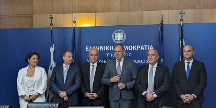 Δηλώσεις του Μιχάλη Παπαδόπουλου στην τελετή παράδοσης – παραλαβής στο Υπουργείο Υποδομών και Μεταφορών